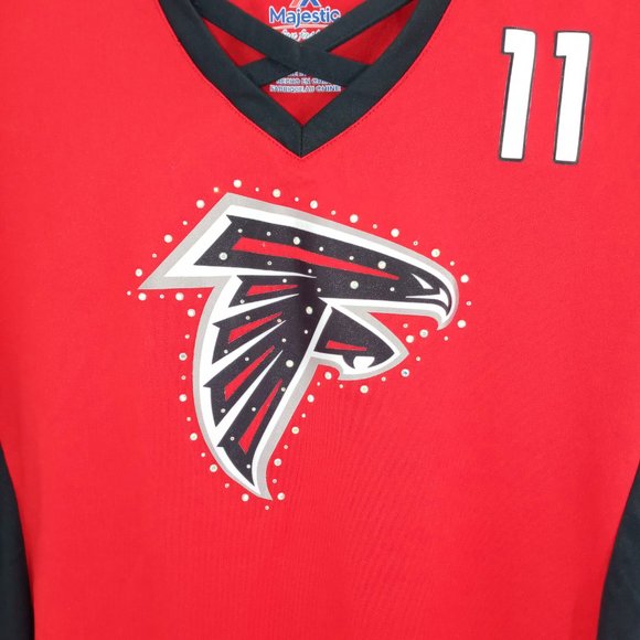 Ladies Jeweled Julio Jones Falcon Jersey - Picture 4 of 5